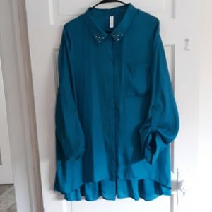 Real button up tunic